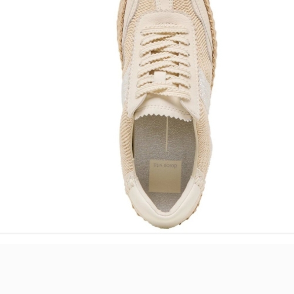 🤍🔹️DOLCE VITA🔹️ Notice Espadrille Bead Sneakers in Natural for women